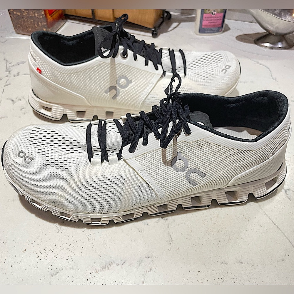 On cloud running shoes